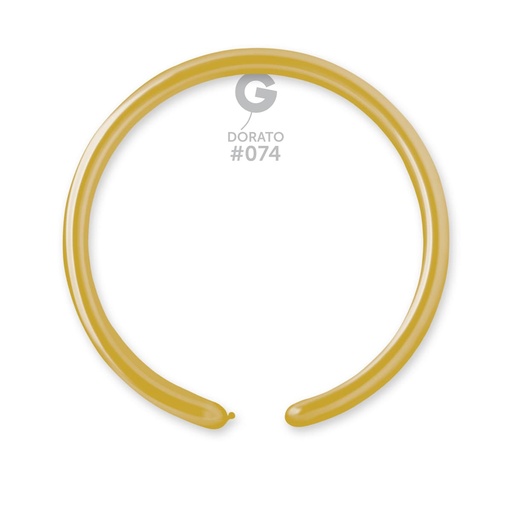 160Q Metallic Balloon 15pc Dorato