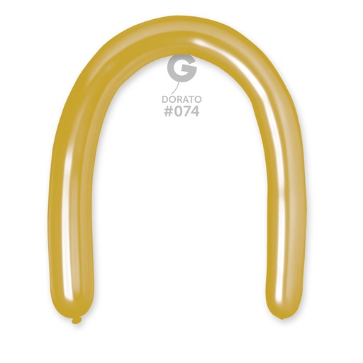 360Q Metallic Balloon 15pc Dorato