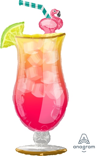 [3711501] 41" Let's Flamingle Tropical Drink (Flamingo)