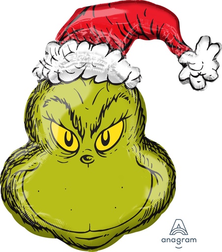 [361538] 29" Jumbo How The Grinch Stole Christmas Balloon