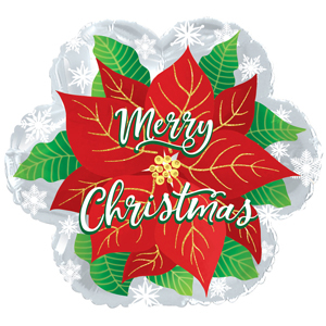 [414071] 18" Christmas Poinsettia