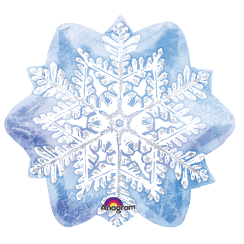 [1110108] 18" Let It Snow Snowflake