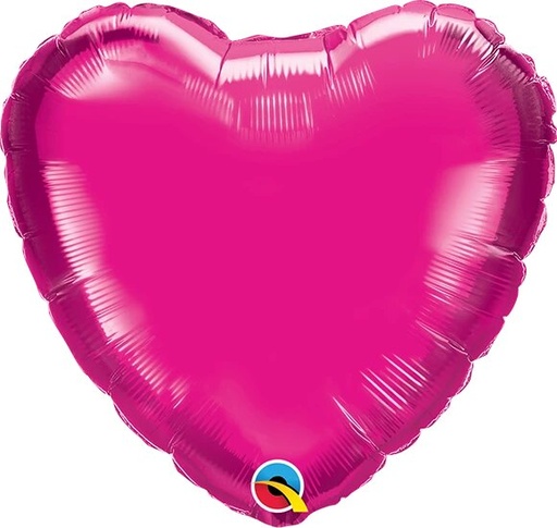 [993426] 9" Magenta Heart