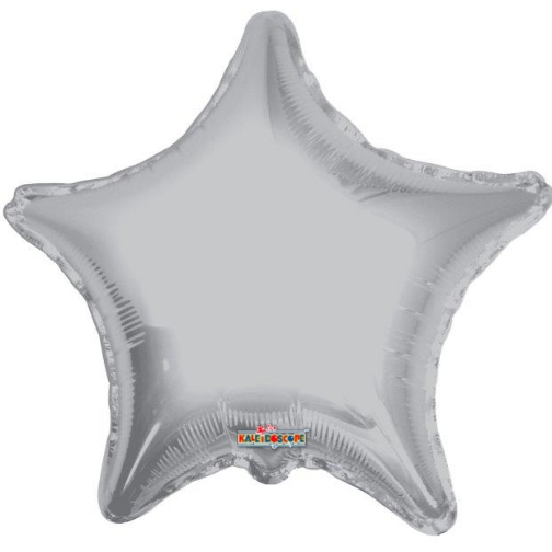 [17349] Qualatex 9" Silver Star