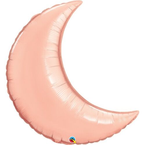 [578556] 9" Rose Gold Crescent Moon
