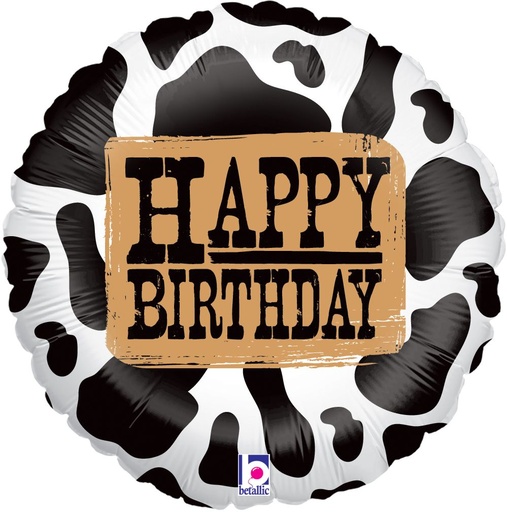 [86921P1] 18" Western B'day