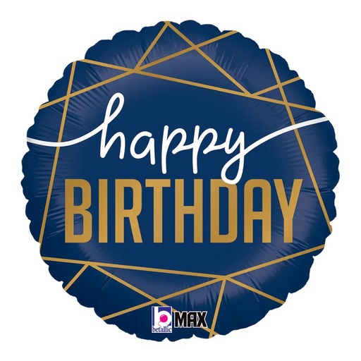 [36963] 18" Navy Birthday
