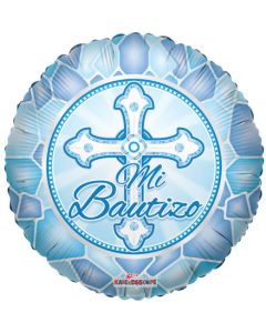 [34530-18] 18" Mi Bautizo Azul