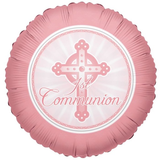 [176923] 18" 1st Communion Pink