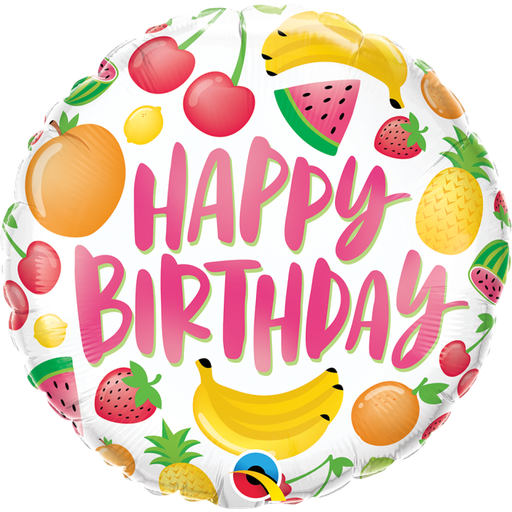 [10264P6] 18" Birthday Fun Fruits