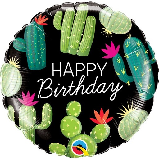 [93264] 18" Brite Cactus B'day Party