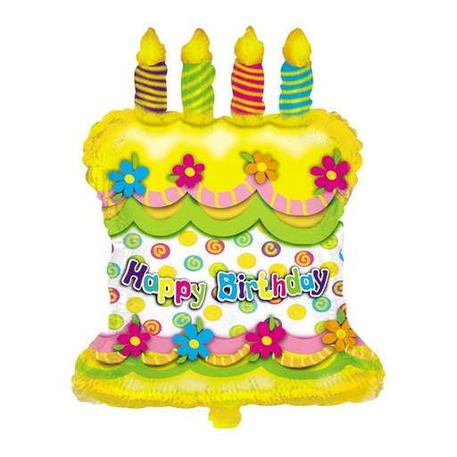 [43407010] 28" Happy B'day Cake