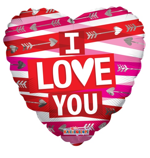[15422-18] 18" I Love You Many Arrows