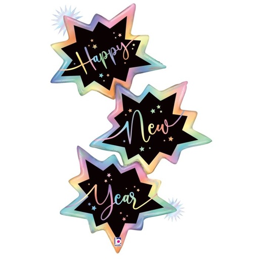 [250271] 51" Opal New Year Bursts