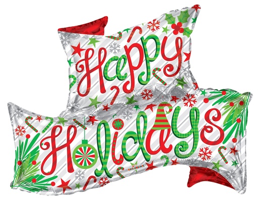 [891563] 36" Happy Holidays Banner