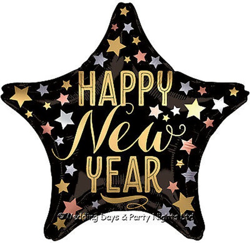 [38324] 19″ Star Happy New Year
