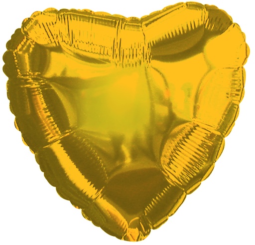 [213004] 18" Gold Heart