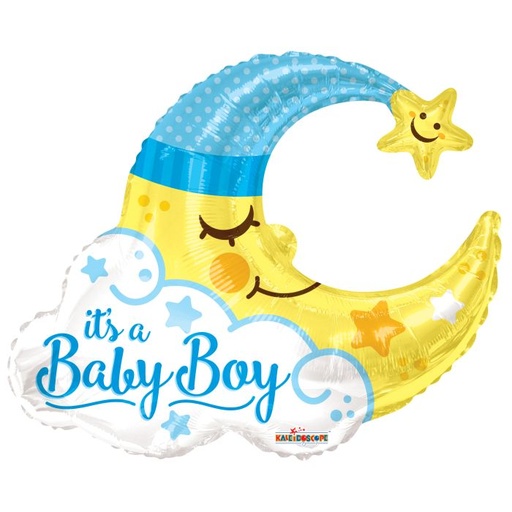 [151233] 36" Baby Boy Sleeping Moon