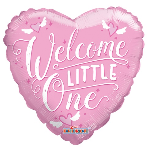 [15466-18] 18" Welcome Little One Pink