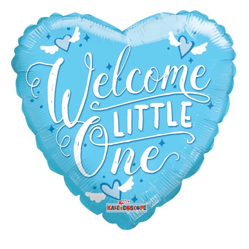 [15465-09] 9" Welcome Little One Blue