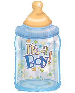 [42420310] 14" Baby Boy Bottle