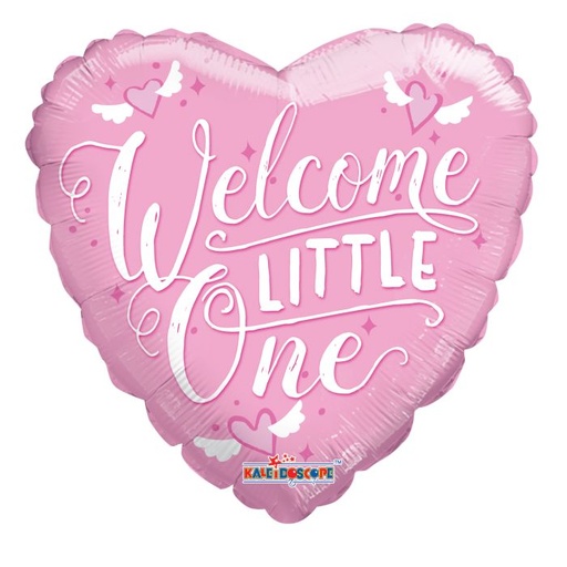 [15466093] 9" Welcome Little One Pink