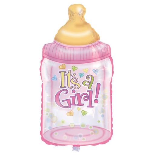 [43420210] 14" Baby Girl Bottle