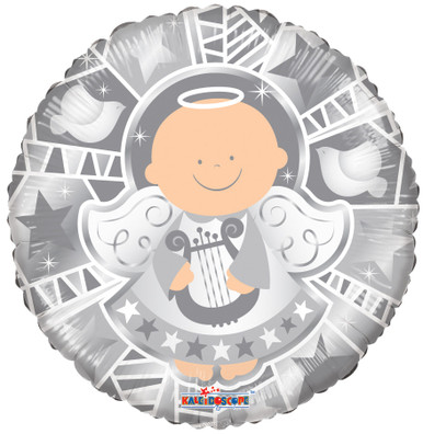 [19692-18] 18" Baptism Angel Prismatic
