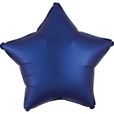[1935118] 18″ Navy Blue Star
