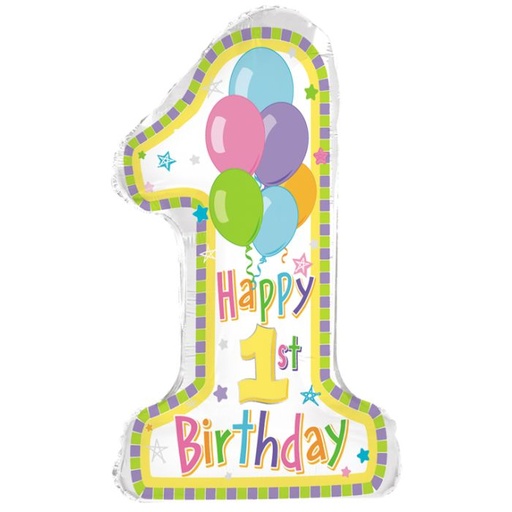 [43405310] 31" Pastel 1st B'day