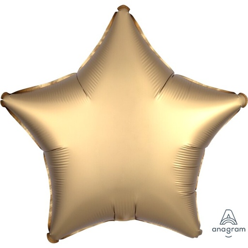 [36804] 18" Satin Luxe Gold Star