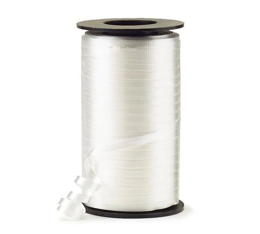 [99669W] Curling Ribbon White 500 yds