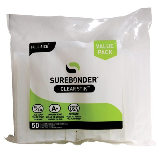 [DT-50] All Temperature 50 barras de pegamento, 4 pulgadas