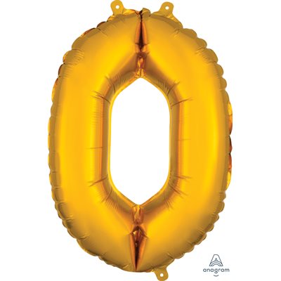 [33075] 16" Gold Number 0