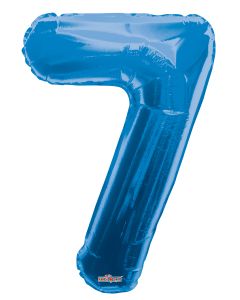 [19669-34] 34" Blue Number 7