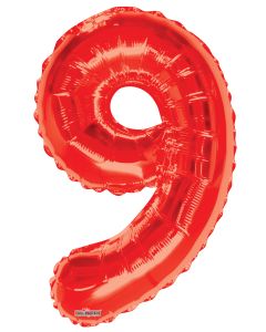 [15929-34] 34" Red Number 9