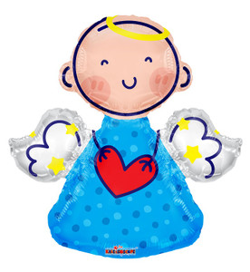 [35277-28] 28"Blue Angel Boy