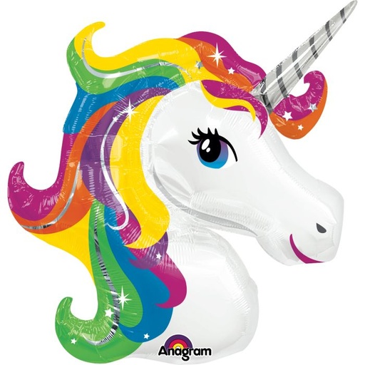 [3129901] 33" Rainbow Unicorn