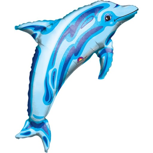 [05819] 37" Blue Ocean Dolphin