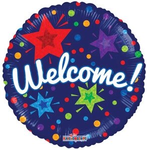 [19694-18] 18" Welcome Stars