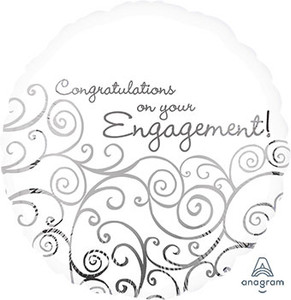[18019] 18" Congratulations on Engagement