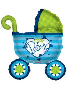 [15118-36] 36" Baby Boy Stroller