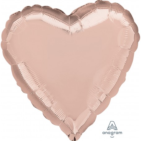 [36186] 18" Rose Gold Heart