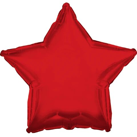 [813001] 18" Red Star