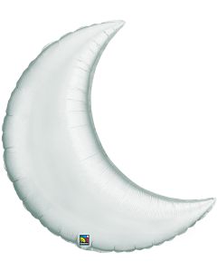 [421236] 9" Silver Crescent Moon