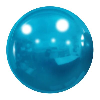 7" Mini Orbz Spheres Blue