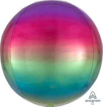 [39850] 16" Orbz Ombre Spherical Round