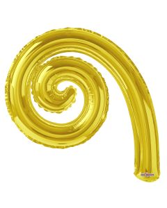 [199273] 14" Kurly Spiral Gold