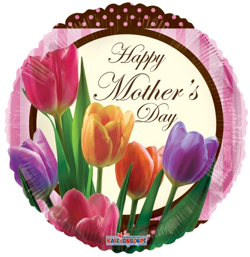 [84225-18] 18″ Hmd Bunch Of Tulips