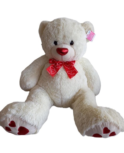 Oso Blanco con Laso 100 cm